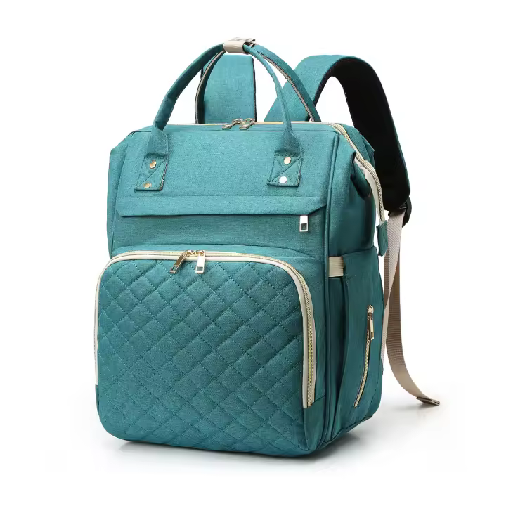 Bolsa De Bebé Plegable Para Mamá Múltiples Funciones Impermeable Gran Capacidad Para Viajes Al Aire Libre Cuidado Del Bebé - 1