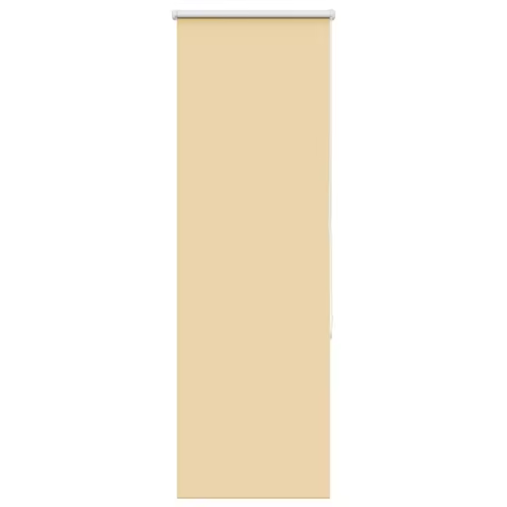 vidaXL Estor Enrollable Opaco Beige 55x150 cm Tela Ancho 55,7 cm - 1