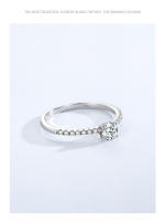 Zenyth-De Dedo de circón desnudante Simple de Plata de Ley 925 Auténtica Zenyth, El regalo perfecto para Vacaciones o Aniversario de las mujeres - details 6