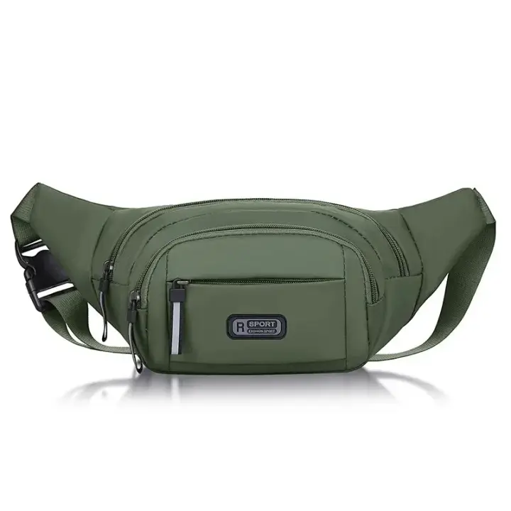 Nueva Bolso De Cintura Para Deporte Al Aire Libre Ultra Delgada Invisible Antirrobo Para Hombres Móvil Running Fitness - 1