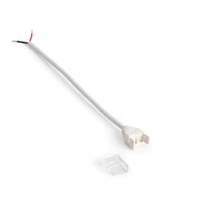 Ledkia Conector Hipopótamo con Cable para Tira LED SILICONE FLEX SMD & COB Ancho 10mm 10 mm - 1