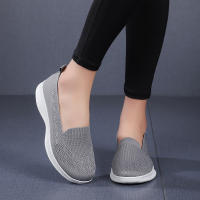 Zapatos Planos Cómodos Para Mujer Verano Transpirables De Malla Para Caminar Al Aire Libre Zapatos Casuales Slip-On Ligeros - details 6
