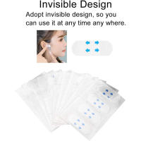 40Pcs Pegatinas De Levantamiento Facial Impermeables V-line Adhesivo Para Delgazar El Rostro Invisible Transpirable Herramienta De Belleza Para Maquillaje - details 4