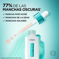 L'ORÉAL PARIS | Bright Reveal Fluido Hidratante Anti-manchas con Filtro UV SPF50+ y Niacinamida 50ml +  Bright Reveal Serum Niacinamida Anti-Manchas 30ML - details 2