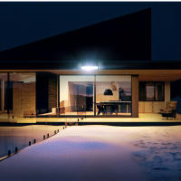 Lámpara De Pared Solar LED 190 LEDs Para Jardín Decoración Exterior IP65 Impermeable Con Sensor De Movimiento Y 4 Modos Para Puerta De Jardín - details 8