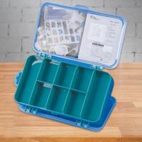 Caja De Almacenamiento Para Herramientas Y Accesorios De Joyería Doble Lado En Plástico 1-5PCS Organizador De Suministros De Hardware - details 2