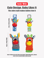 Juego De 4 Pares De Calcetines Con Rascacielos Para Bebés Infantes 0-12 Meses Niña Y Niño Desarrollo Educativo Temprano Juguete Sensorial Regalos Para Pequeños - details 2