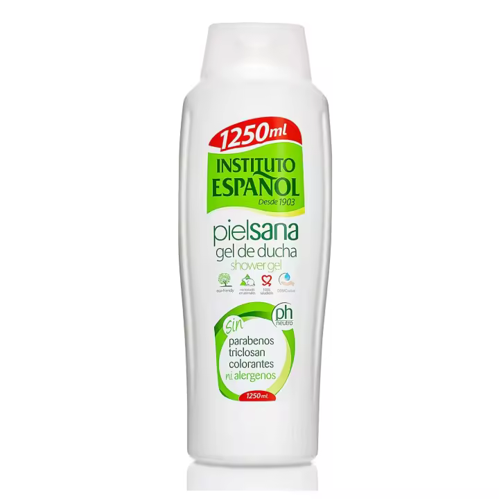 Instituto Español Gel De Ducha Piel Sana 1250 Ml - 1