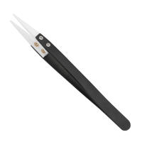 Pinzas De Precisión DIYWORK Resistentes a Altas Temperaturas Con Mango De Acero Inoxidable Y Puntas De Cerámica Antiestáticas Para Uso Industrial - details 3