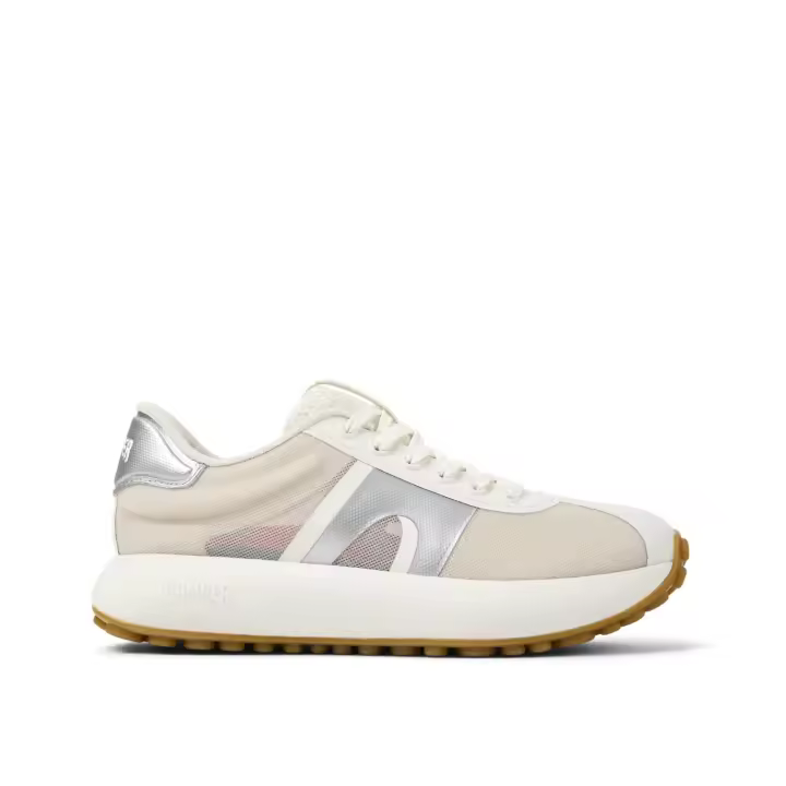 ZAPATILLAS DE MUJER SIN COSTURAS CAMPER PELOTAS ATHENS K201614-014 GRIS - 1