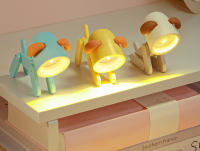 Lámpara De Noche LED Mini Plegable Para Escritorio Luz De Animales Lindo Perro Ociel Luces Portátiles Para Decoración De Sala De Estar Regalo Para Estudiantes - details 8
