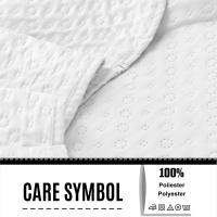 Colcha bouti para Verano y Entretiempo, Colcha para Cama 90/105/135/150, 100% Poliester, Colcha Cubre Cama Fina, Suave, incluye funda de cojin 45x70cm - details 1