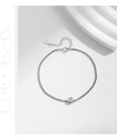 Pulsera De Plata Esterlina 925 Con Moissanita VVS1 0.25CT Pulsera De Cadena Lab Diamond Elegante Para Mujer Joyería Fina - details 10