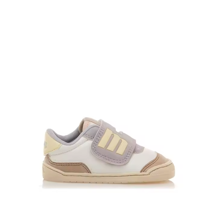 Zapatillas Deportivas MTNG Niña Blanco Cierre Adherente Puntera Redonda - 1