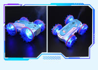 Coche RC De 2.4GH LED Amphibio Para Niños Juguetes De Control Remoto Doble Cara Rolling Jet Regalo Para Niños Mayores De 6 Años - details 16