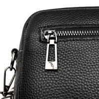 Bolso cruzado de piel auténtica para mujer, bandolera de diseñador de lujo, Color sólido, 100%, 2023 - details 25
