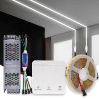 Tira De LED COB WS2811 24V 5M 10M 20M Flexible Para Decoración De Habitaciones Luz De Caballo Carrilnea Sin Impermeable - details 0