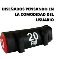 Saco de Arena Fitness FIURI para Entrenamiento de Fuerza y Resistencia - Saco Búlgaro con Asas Resistentes - Levantamiento de Pesas - Sandbag 5kg a 25kg - details 1