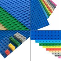 4pcs Placa De Base De Bloques De Construcción Clásica Compatible Con Todas Las Marcas Tamaño 16*32 32*32 Multicolor Gris Negro Verde Para Niños De 6 a 12 Años - details 7