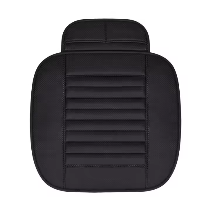 Almohadilla De Asiento De Coche Transpirable Funda Para Silla De Oficina Con Cuero PU Suministros De Auto Mat De Cojín - 1