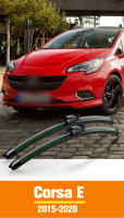 Limpia Parabrisas DUZIKMI Para Opel Corsa E 2015-2020 Limpia Frente Y Trasero Con Banda De Goma Natural 26''15'' Accesorios De Coche - details 0
