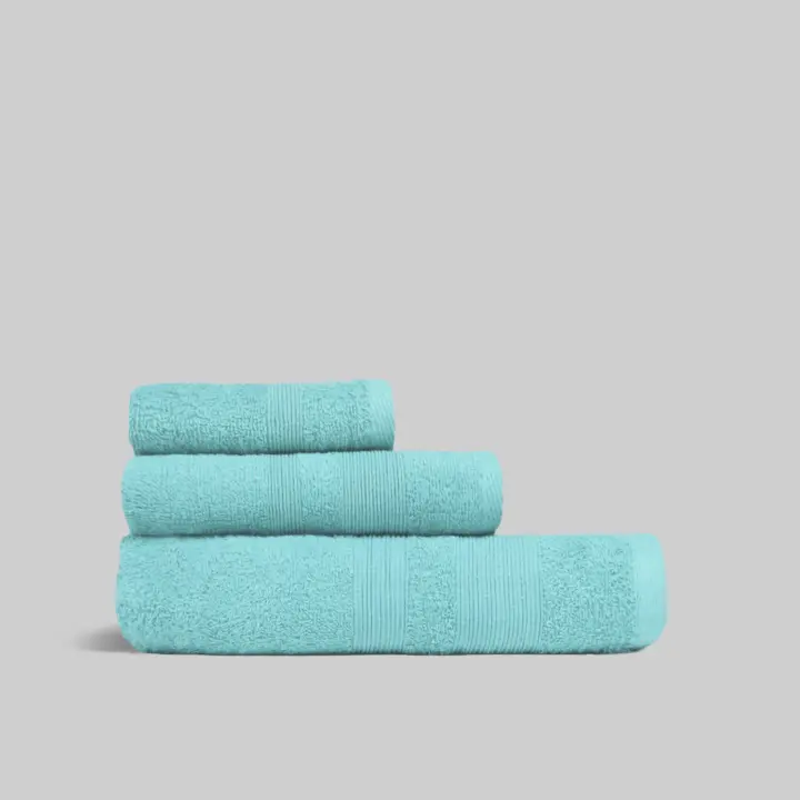 Donegal Collections - Toalla Tocador 30x50 cm - Toallas de Algodón para Baño y Ducha - Secado Rápido y Lavables a Máquina - 1