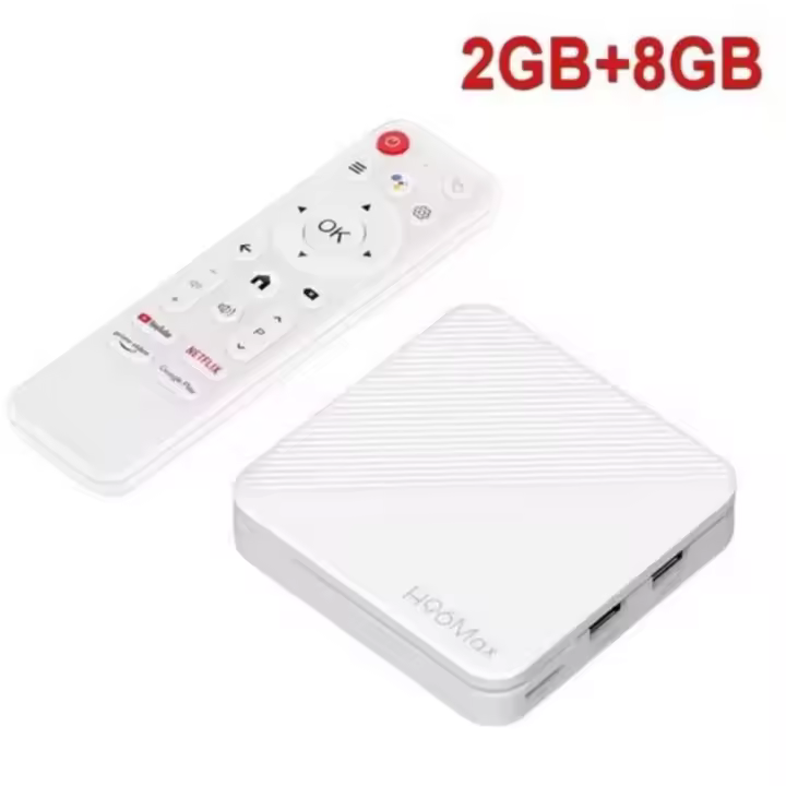 Dispositivo de TV inteligente H96 MAX H313, decodificador con Android 14, 2GB, 8GB, 16GB, Wifi6, BT, 4K, HD, reproductor multimedia por voz de Google, AV1 - 1
