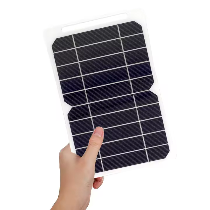 Panel Solar 10W USB Para Carga De Móvil Al Aire Libre Kit Completo De Energía Solar Para Camping Sistema Solar Doméstico - 1