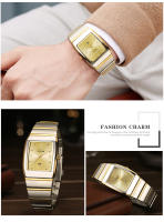 Reloj De Pulsera De Cuarzo Para Hombre WWOOR Moda Nueva Lujo Cuadrado Acero Inoxidable Impermeable Reloj De Mano Masculino - details 11