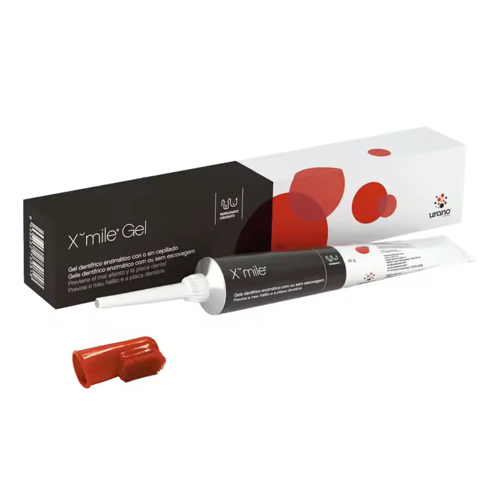 X-mile Gel 50 g gel dentífrico enzimático con o sin cepillado Urano - 1