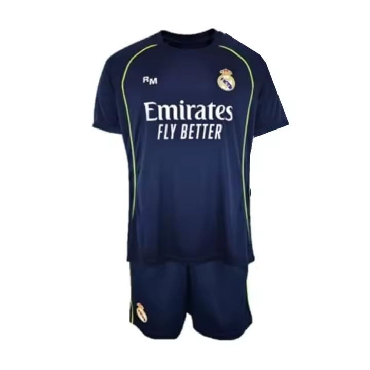 Conjunto Real Madrid Mbappé Segunda Equipación 25/26 Réplica Oficial 83888 - 1