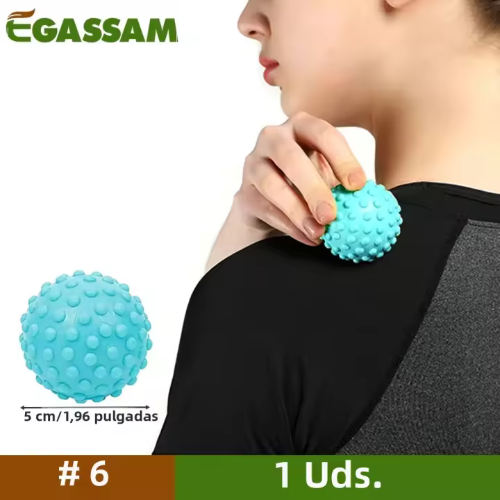 Bola De Masaje Para Alivio Del Dolor En Pies Y Cuerpo Kit De Terapia Para Fascitis Plantar Esfuerzo De Talón Músculos Doloridos Puntos Triger En Espalda Brazos Cuello Hombros Piernas - 1