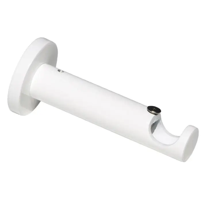 Soporte zirconio central para barras ø 20 mm. acabado blanco - 1