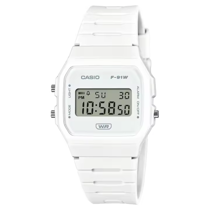 Reloj Blanco F91WB CASIO COLLECTION - F-91WB-7AEF - 1