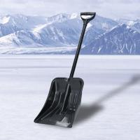 Shovel De Aleación De Aluminio Ligera Para Jugar En Familia Con Mango Gran Capacidad Para Eliminación De Nieve Color Negro - details 3