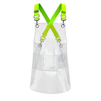 Delantal De Plástico Transparente Para Hombres Y Mujeres Resistente Al Agua Y a Las Sales Impermeable Para Peluquero Permanente Cabello Dye Fashion - details 9