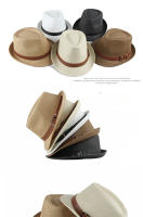 Sombrero De Paja De Verano Moda Coreana Para Hombre Sombreros De Visera Inglesa Retro Y Elegante Para Jazzer Adulto Unisex - details 0