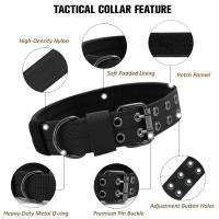 Harnés Táctico Para Perros De Tamaño Pequeño Mediano Grande Con Correa Y Collar De Entrenamiento Militar Para Caminar Y Caza - details 17