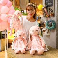 Muñeco De Peluche Conejo Lindo De 45CM/18 Pulgadas Juguete Para Bebés Muñeco De Soothing Conejo Dormido Relleno De Algodón PP Animal De Peluche Para Niños - details 5