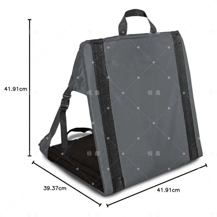 Cojín de asiento de estadio al aire libre, cojín de asiento plegable, cojín de asiento fácil de transportar, cojín de glúteos, cojín de asiento al aire libre - 1