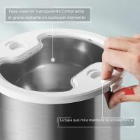 Dispensador Automático De Alimentos Para Mascotas Smart APP Feeder Acero Inoxidable Para Gatos Y Perros Comida Doble Programable a Distancia - details 2