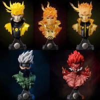 Figura De Anime Namikaze Naruto 14cm PVC Bust Model Uchiha Minato Sarutobi Hiruzen Tobirama Shisui Itachi Regalo Para Fans - details 0