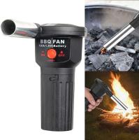 Ventiladores para barbacoa automáticos, soplador de aire, ventilador portátil para acampar al aire libre, pícnic, parrilla, herramienta de cocina para barbacoa - details 4