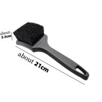 Cepillo De Limpieza Para Ruedas De Motocicleta Herramienta Para Lavar Neumáticos Y Llantas Accesorios Para Detalles De Motocicleta Material PP+ Nylon Wire Tamaño 21cm X 6.5cm X 5cm Peso 89g - details 6