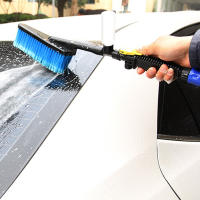 Cepillo De Coche Con Botella Limpiadora Espuma Limpia Para Automóviles Camiones Caravanas off Road 4x4 SUV Accesorios De Motocicleta Herramienta De Cuidado Del Auto - details 2