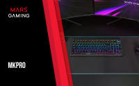 Mars Gaming MKPRO, Teclado Mecánico Gaming Completo, RGB Chroma, Switches Hot-Swap Mecánicos, Antighosting, Rueda de Control, Software Avanzado, Multiplataforma, Switch Silent , Idioma Español, Francés, Portugués, Italiano o Americano, Negro - details 0