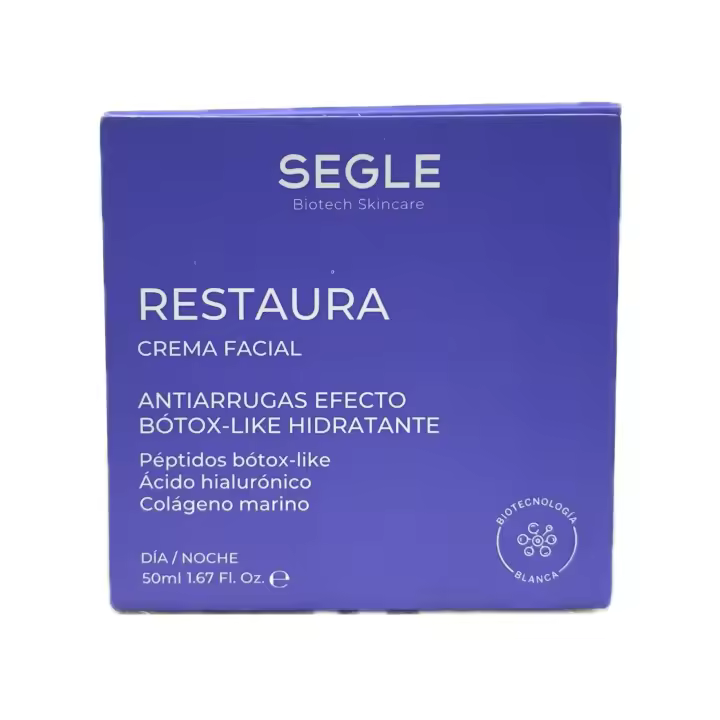 Segle Restaura Crema Facial Antiarrugas Efecto Botox-like Hidratante Dia/Noche 50ml - 1
