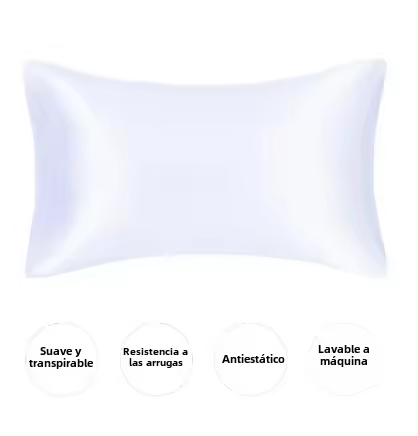 Funda De Almohada De Seda JuwenSilk Natural Mulberry Seda Suave Para Queen Standard Técnica Tejida Ecológica Y No Toxicidad - 1