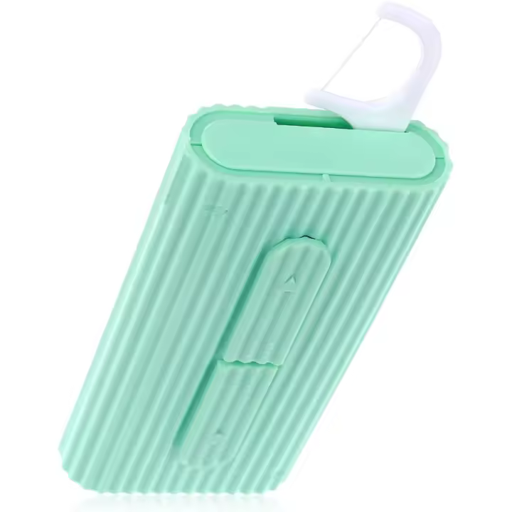 Caja de Hilo Dental portátil Automática Selección de Hilo Dental Hilo Organizador Caso de Viaje Caja de Almacenamiento Dispensador de Flosser Recargables Cajas Titular - 1
