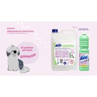 Asevi Fregasuelos Mascotas Concentrado 5L - Elimina Malos Olores - Ph Neutro para Todo Tipo de Suelos - Aroma Fresco - Limpieza Duradera. Tecnología ODOURCO patentada contra el mal olor. Fragancia formulada a partir de esencias naturales con efecto relax - details 1